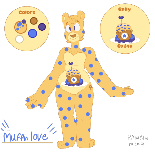 Muffin Love Bear! Sweetie Box's Younger Cousin! He's About Oopsy's Age.