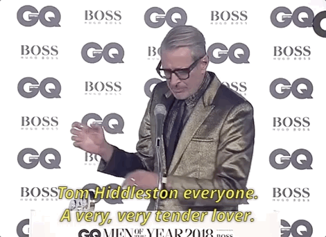 luxury-loki: I FUCKING CHOKED.THEY’RE ONTO US.“a very, very tender lover.” Jeff Goldblum has contrib