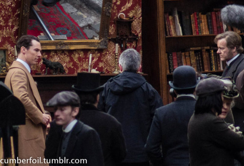 cumberfoil:The one time I had Ben and Martin next to each-other. Bonus Lestrade mutton chops in the 