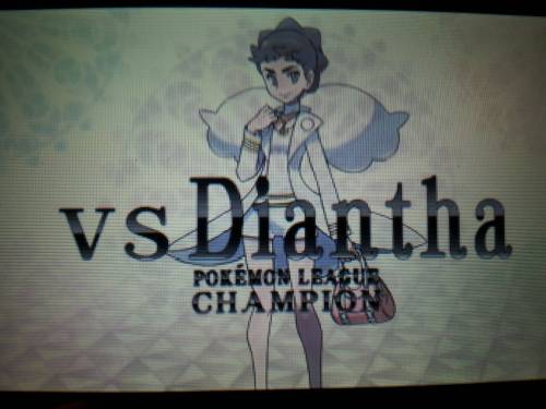 Kalos Champion is Diantha!  Used Mega Gardevoir Hawlucha, Aurorus, Tyrantrum, Goodra, Gourgeist