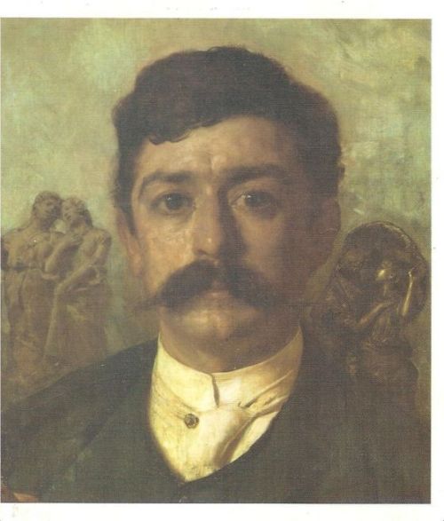 italianartsociety:By Alexis CulottaReaching his end in Rome: sculptor Costantino Barbella died 5 Dec