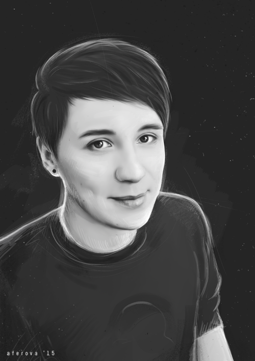 aferova:Dan and Phil Collection! - digital paintings(as I recently lack creativity and I’m literally