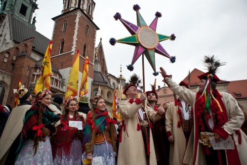 weirdpolis:Orszak Trzech Króli (parade of the Three Kings/Three Wise Men/the Magi)In Poland on the 6