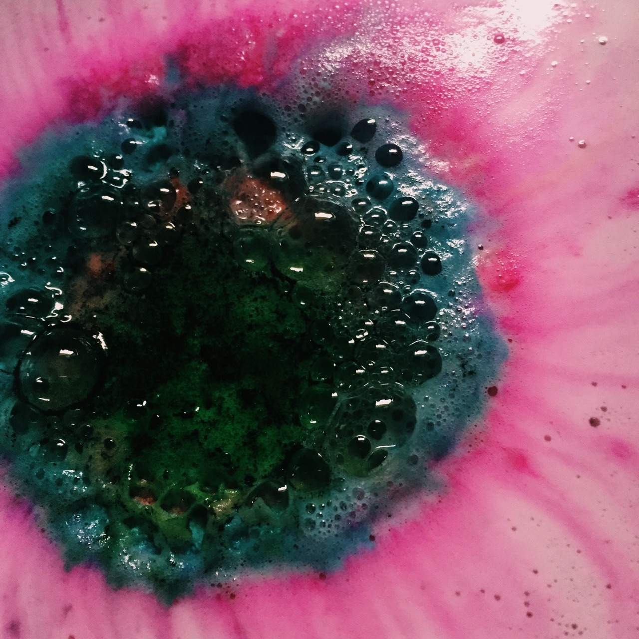 ultrareject:  favourite bath bomb, granny takes a dip.
