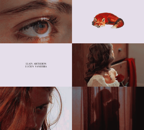 gwyns:my favorite ships:elain archeron and lucien vanserra — a court of thorns and roses (2015 - ?)i