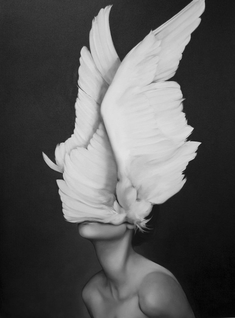 black-white-madness:  Madness:  Awakening by Amy Judd Art  