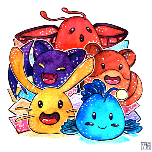  More slimes on the ranch!  I’m looking forward to the sequel to this wonderful game from @mon