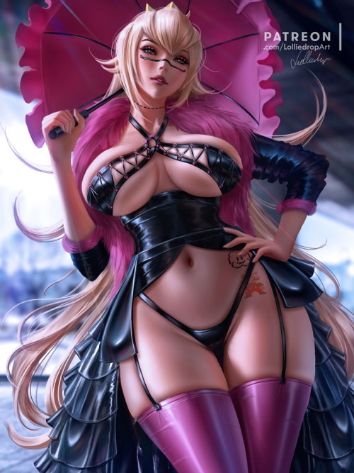 lolliedrop:  Cyberpunk PeachImagineHI RES,