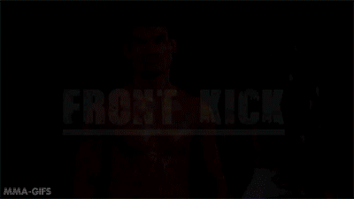 mma-gifs:  Technique of the Week: Muay Thai Front KickThe front kick (“teep”)