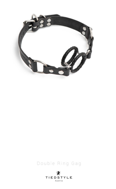 Double O-ring gag handcrafted by TiedStyle