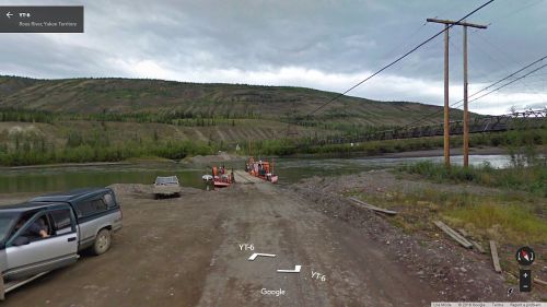 streetview-snapshots:Pelly River crossing, Canol Road, Ross River