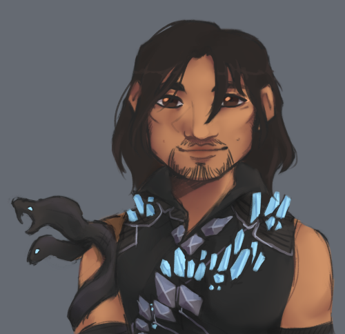 Out Of Battle, Laiz Does Not Reseble His Furious Self At All. Awkward, Friendly And Charming In His Own,
