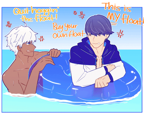 kimarisgundam: A little late as usual … Here’s my drawing for ObeyMAX day 26! Henry is swimming insi