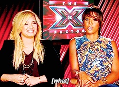 alyciadebnam:  Demi understanding a joke a million years later 
