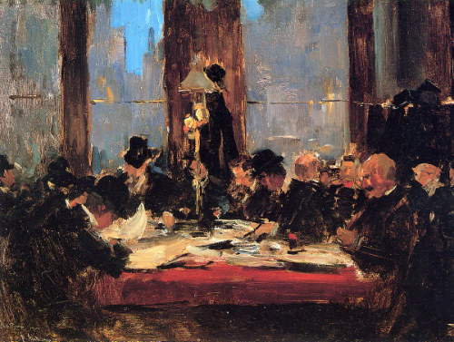 Café Riche - Floris Arntzenius 1900Dutch  1864-1925