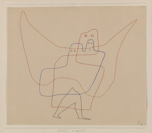velvet-mornings: Paul Klee | In Angel’s Care | 1931