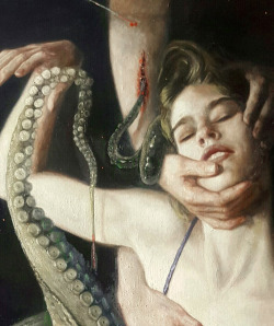 aqua-regia009:  Lust (Detail) - Gail Potocki  From “Seven Deadly Sins” Series 