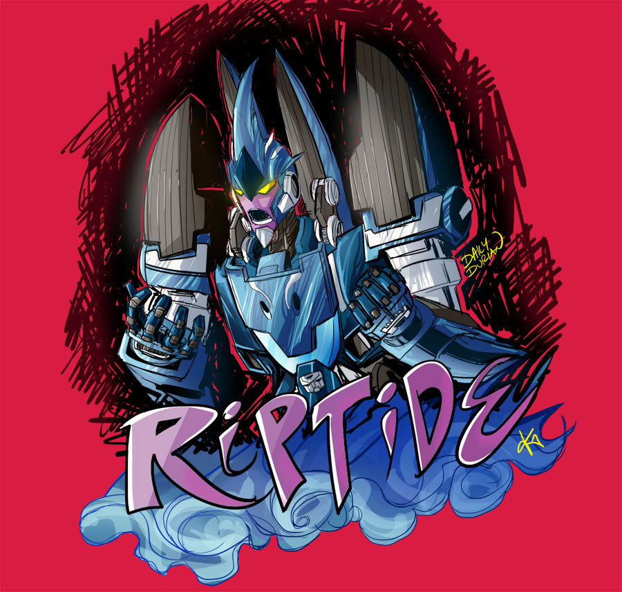 krinsyn:  Riptide Rage!lines by @dailydurian, colors by me