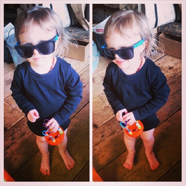 havocados:  too fresh #ofam #dealwithit  Coolest kid