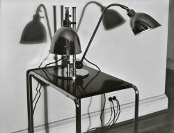 joeinct:  Two Stainless Steel Lamps, Photo © Walker Evans Archive, c. 1932