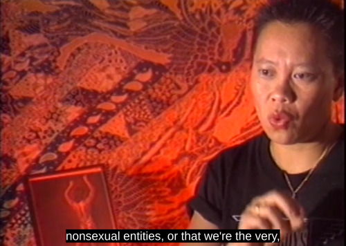 shes-the-original:feralseraph:Framing Lesbian Fashion (1992) Kitty Tsui