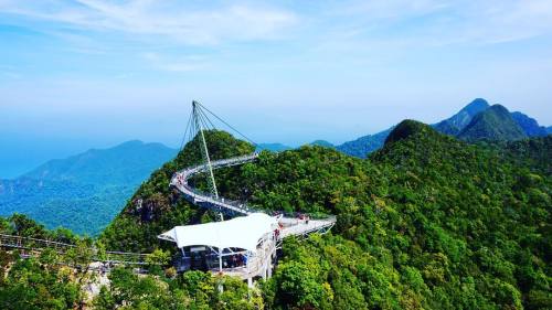 seilbahntechnik: Langkawi Sky-Bridge ⛰ #skybridge #ropeway #sky #bridge #pulau #langkawi #island #ma