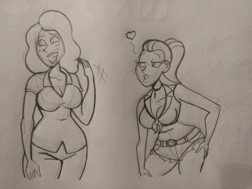 chillguydraws:Some sketch book doodles before I move on to the next sketch book. Enid’s mom can succ ;9
