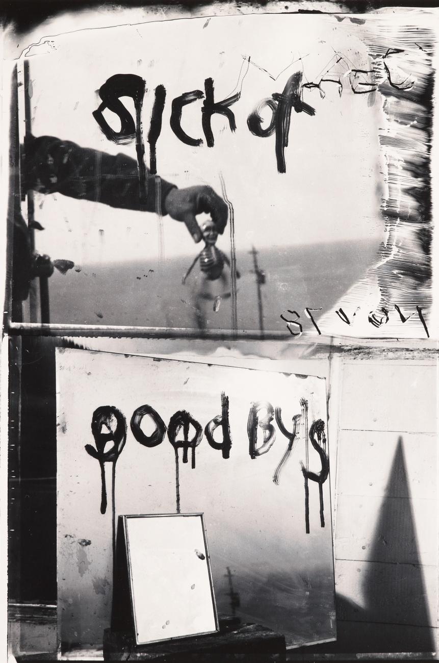 4eternal-life: Robert Frank Sick of Goodby’s, 1978 Gelatin silver print, 48.20