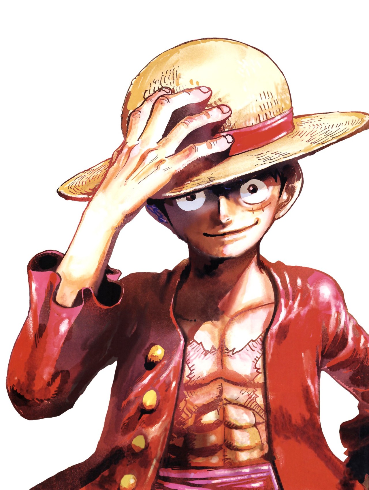 Luffy jumping PNG Image