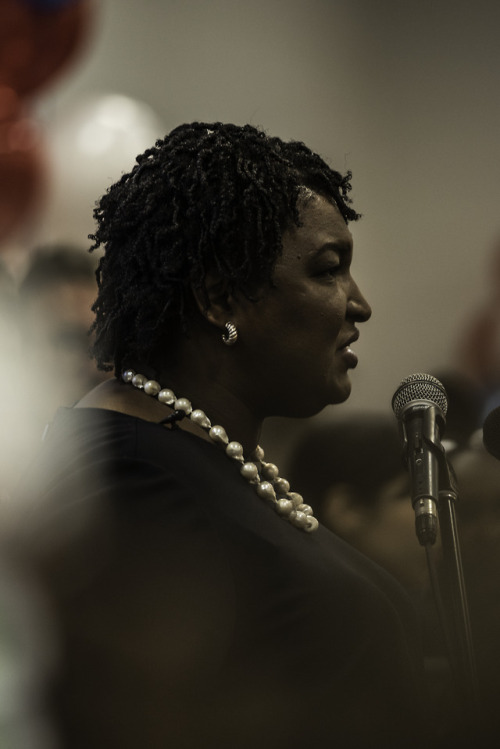 mixtapemag: STACEY ABRAMS FOR GEORGIA. Photos by Christopher Hall.  Christopher Hall tweets over her