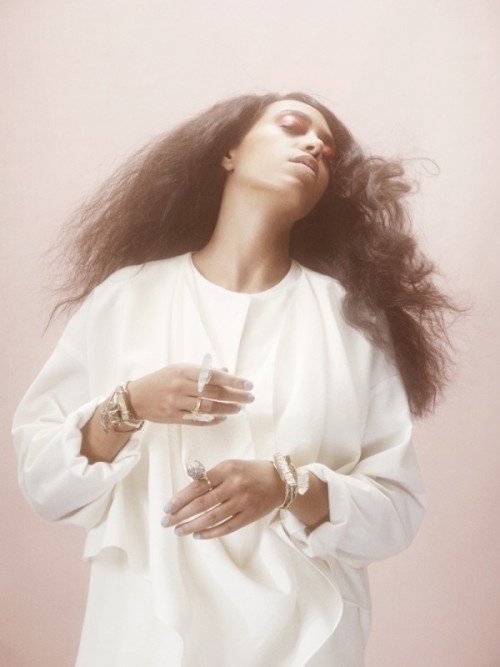 XXX yagazieemezi:  Solange Knowles By Casper photo