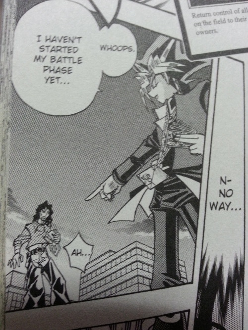 You should read Yu-gi-oh R