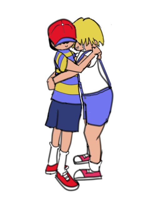 • Ness, you’re so lucky…• I envy you.• &hellip;..• I have no luck.• But, Ness… well, okay……“Let’s be