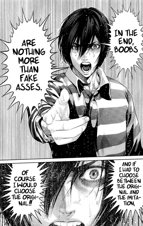 Prison School manga teaches an important lesson in being an ass man!