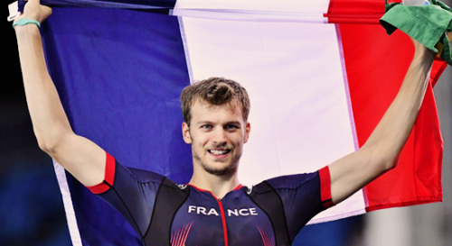 simpledaugherty:Christophe Lemaitre, Médaille de bronze sur 200m.