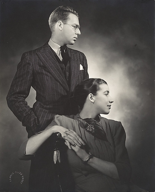 Mr. and Mrs. Russell LynesGeorge Platt Lynes (American; 1907–1955)1939Gelatin silver print The Metro