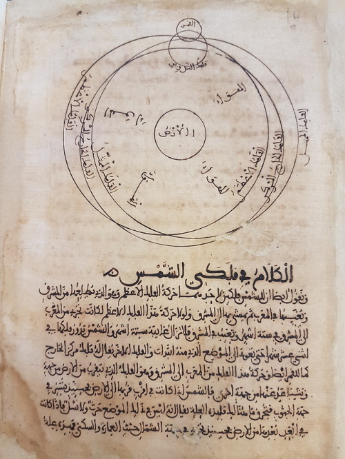 LJS 439 -  Book on the configuration of the orbThis is one of two known manuscripts of the Arabic or