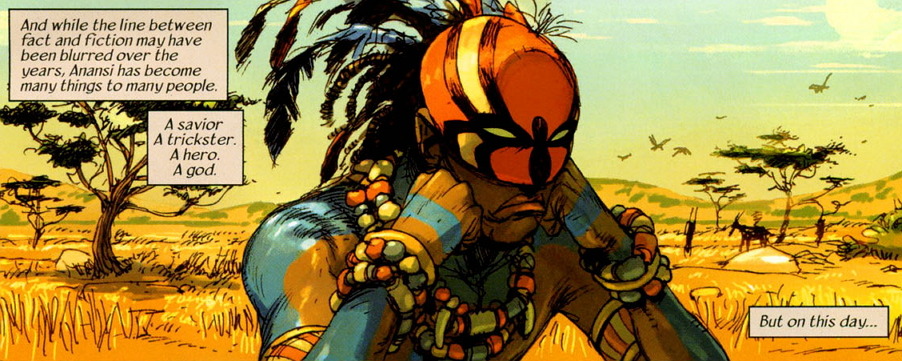 atribecalledkwes:  superheroesincolor:  Anansi the Spider God, Spider-Man: Fairy