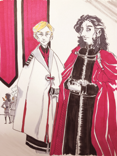 Seeking RenThe Emperor and General Hux, who was never officially promoted any further, but rumored t
