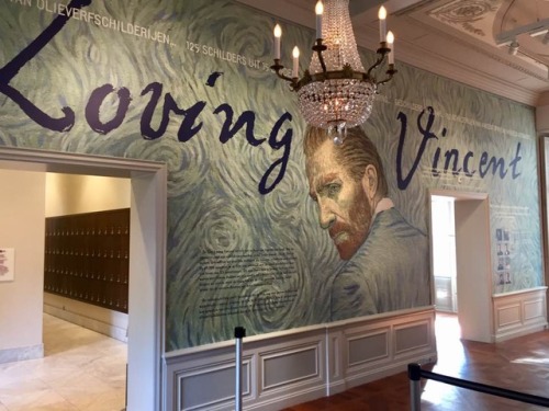 The #LovingVincent exhibition is now open