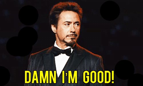charlotte-the-ultimate-fangirl:  Well we all need some gifs of Robert Downey Jr in our lives from time to time ^_^