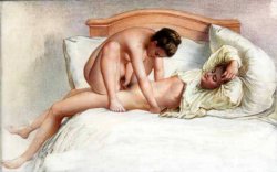 lilit69: J. Kozany (XIX Century, Hungarian)_young-couple-making-love