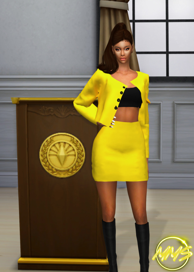 Ariana Grande in Versace - The Sims 4 Download 