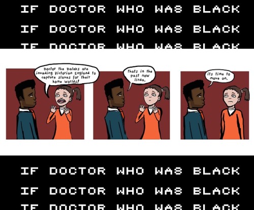 slave2freedom:  First 5 parts of If Doctor Who Was Black. I am currently looking for ways to fund making this into a full graphic novel. So please @ me with links to potential funding avenues. 