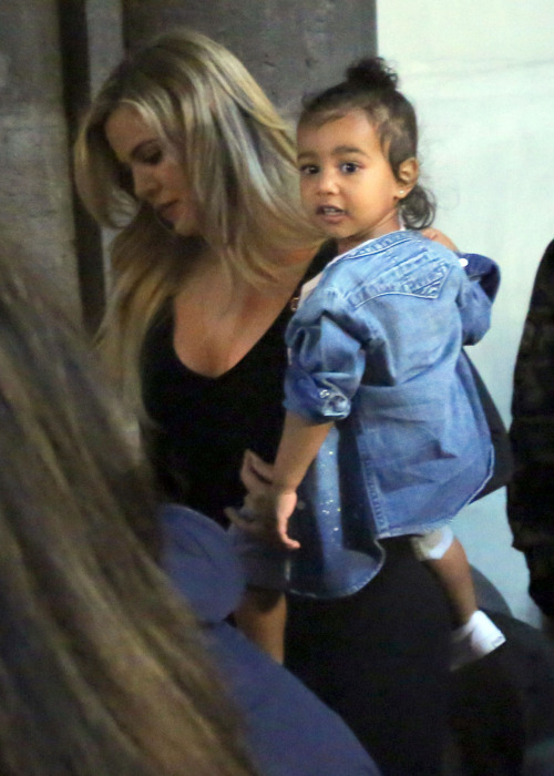 kuwkimye:  Khloé & North out in Gyumri, Armenia - April 11, 2015