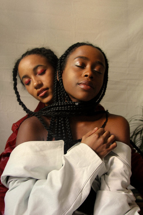 blackcoffeemagazine:  culpavinum (aisha and morinsola) by romany-francesca of sukeban
