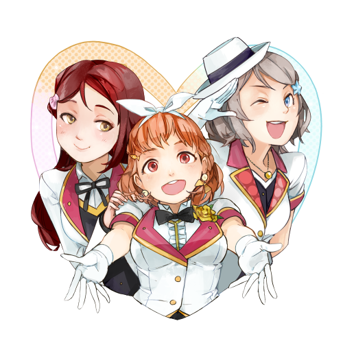 bunnyshadeow:aqours charms :3