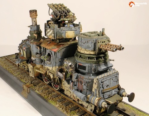 silviomartins:imperialfister:This scratchbuild is insane…Courtesy of Warzone40k.com (Teena Hancock)D