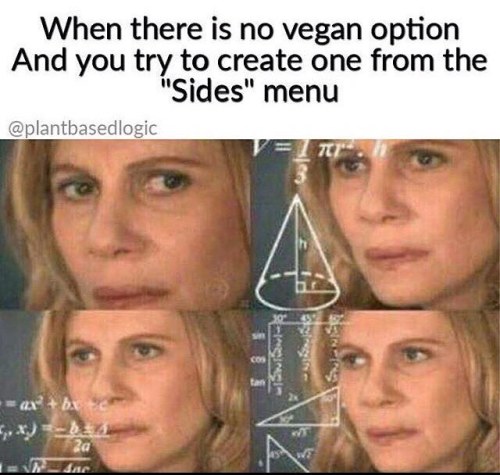 So true! Haha. #ThugLife This is one of my new favorite #vegan memes.