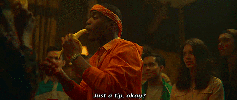  What would you know about blow jobs, trumpet boy?           